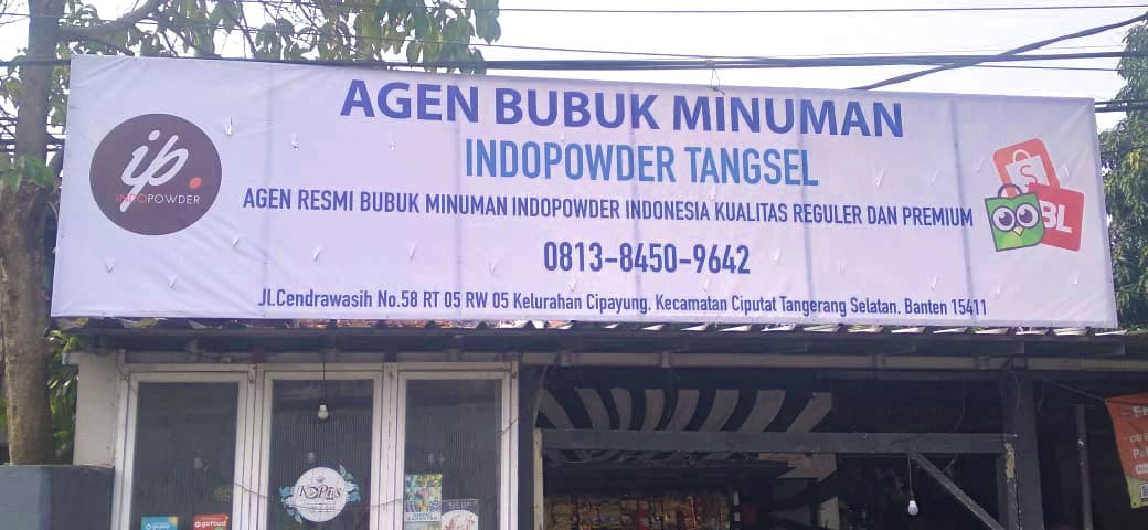 Toko Bubuk Minuman Indopowder Tangsel